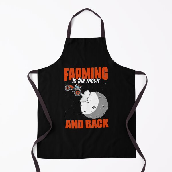 Item preview, To The Moon And Back Funny Farming Humor For A Tractor Lover designed and sold by Nessshirts.