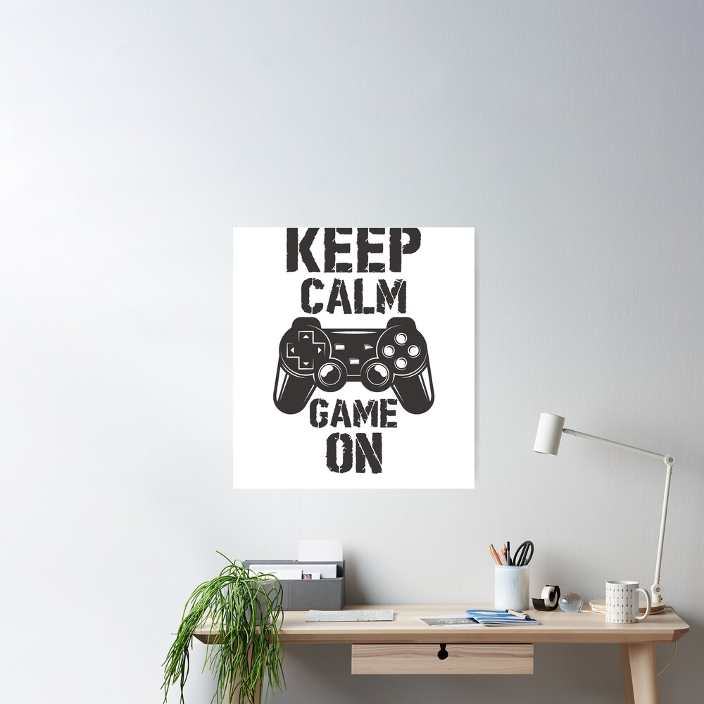 KEEP CALM THE COWBOYS PLAY TODAY Poster, elmolokz