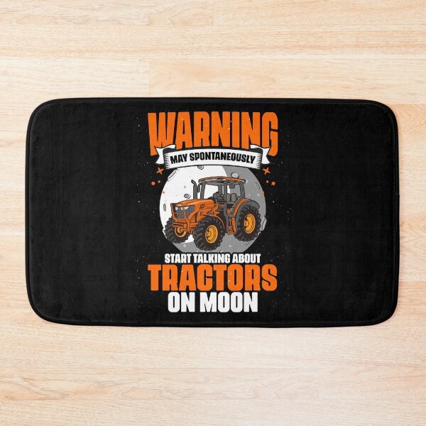 Item preview, Warning May Spontaneously Start Talking Funny Moon Tractors designed and sold by Nessshirts.