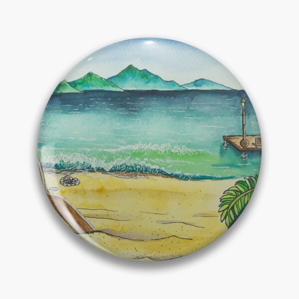 Item preview, Stardew Beach #2 designed and sold by JurassicParkans.