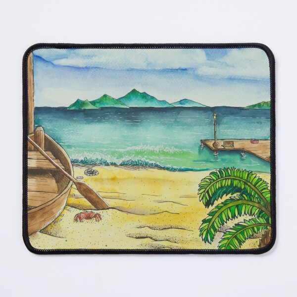 Item preview, Stardew Beach #2 designed and sold by JurassicParkans.