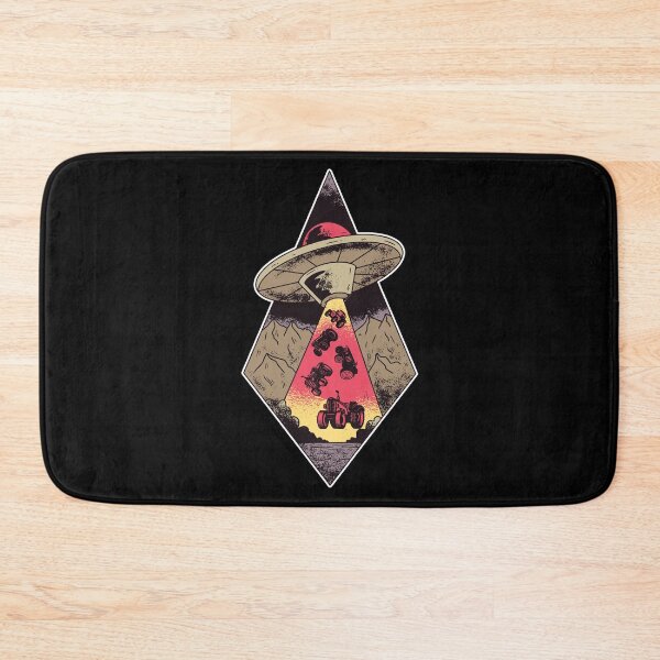 Item preview, Funny Alien Spaceship Abduction Humor For A Tractor Lover designed and sold by Nessshirts.