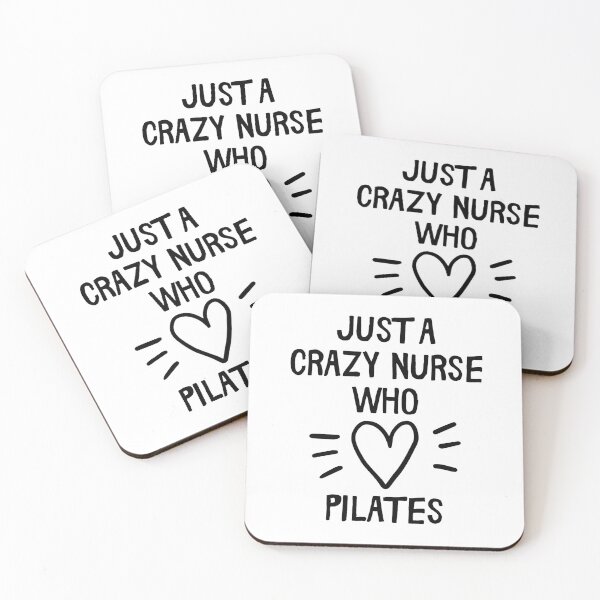 Item preview, Just a crazy nurse who loves pilates designed and sold by TheGreenGoat.