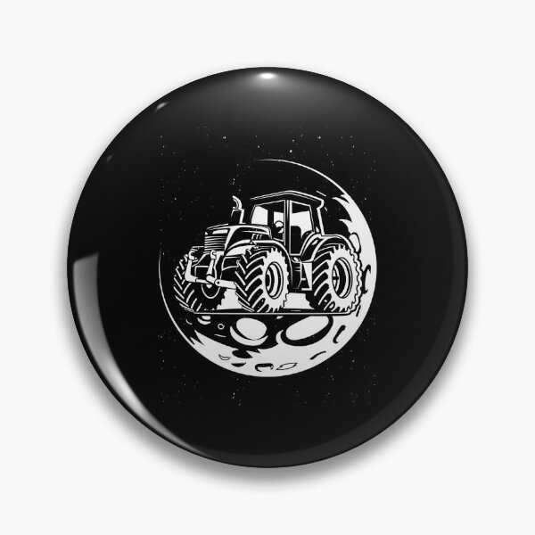 Item preview, Vintage Tractor On Moon Funny Farm Vehicle For Space Lover designed and sold by Nessshirts.