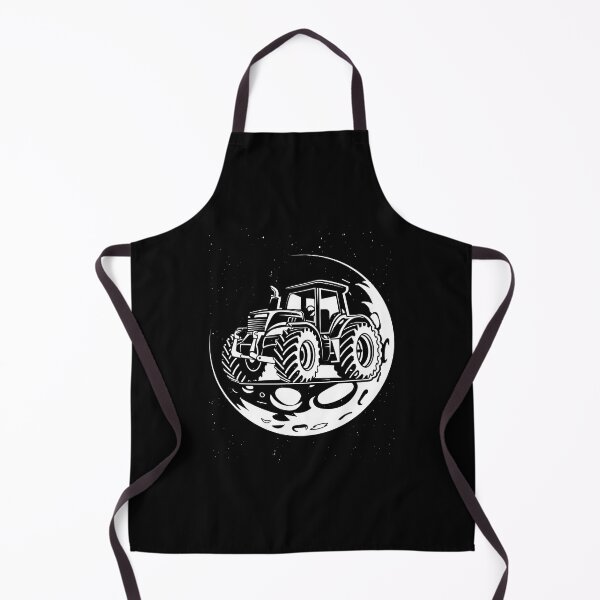 Item preview, Vintage Tractor On Moon Funny Farm Vehicle For Space Lover designed and sold by Nessshirts.