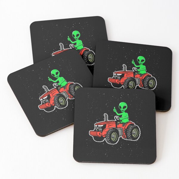 Item preview, Funny Alien Tractor Operator For An Extraterrestrial Lover designed and sold by Nessshirts.