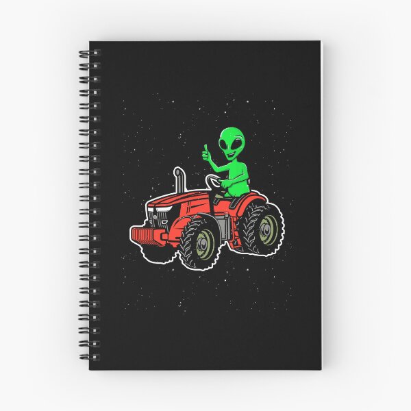 Item preview, Funny Alien Tractor Operator For An Extraterrestrial Lover designed and sold by Nessshirts.
