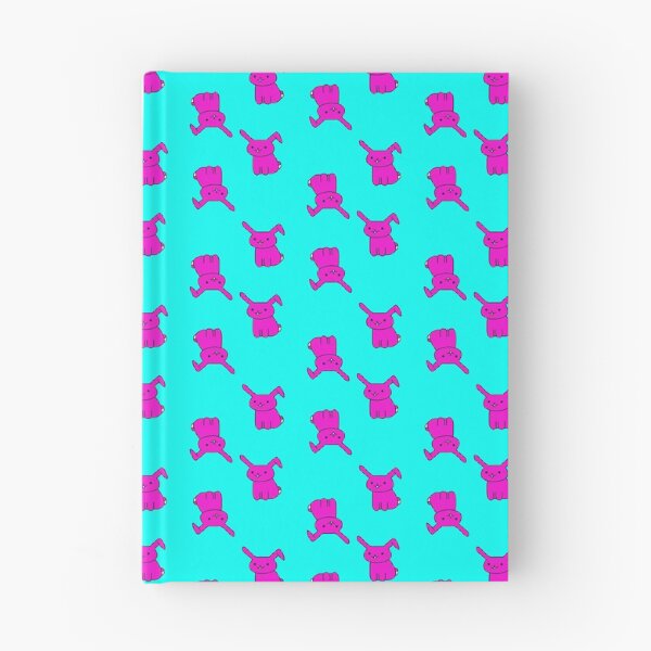 Item preview, Cartoon Rabbit Pink Blue Pattern designed and sold by Flowchart.