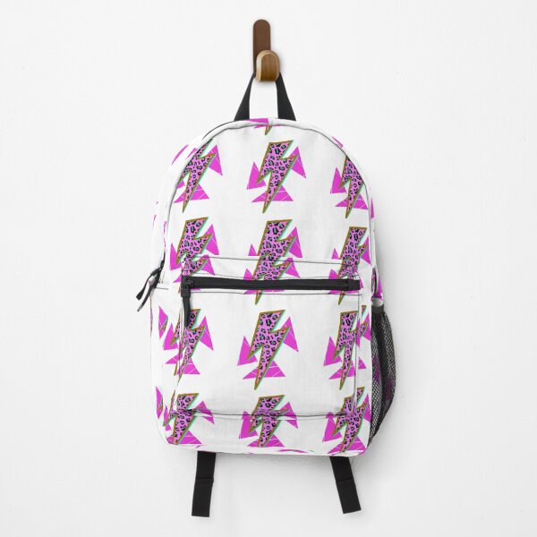 Item preview, Pink gold leopard print lightening bolt designed and sold by Deez Direct.