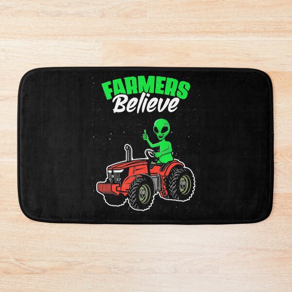 Item preview, Funny Alien Believers Tractor Operator For Outer Space Fans designed and sold by Nessshirts.