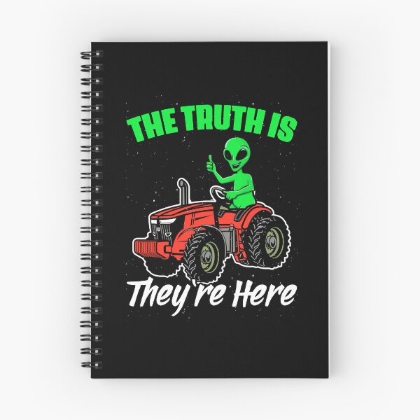 Item preview, The Truth Funny Outer Space Alien Believers For Tractor Fans designed and sold by Nessshirts.