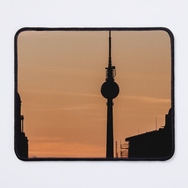 Item preview, Berlin TV tower around sunset designed and sold by moritzzlnr.