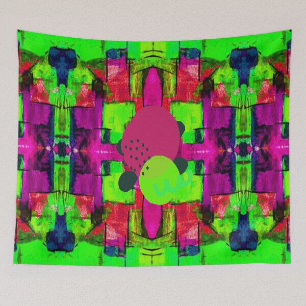Item preview,  Art Colorful Explotion,2, Abstraction, bold colorful abstract playful design inspired by nature designed and sold by Adri Barnard.