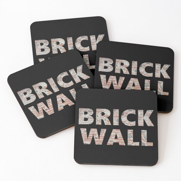 Item preview, Brick wall pattern inside a text designed and sold by onum2018.