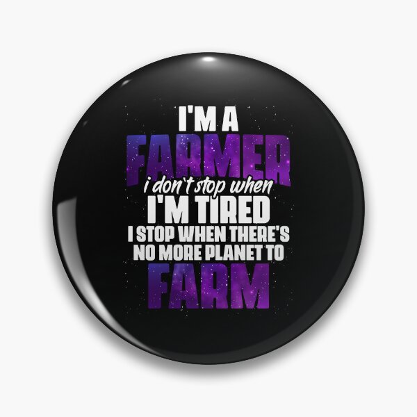 Item preview, I'm A Farmer Funny Planet Farming Humor For A Space Fanatic designed and sold by Nessshirts.
