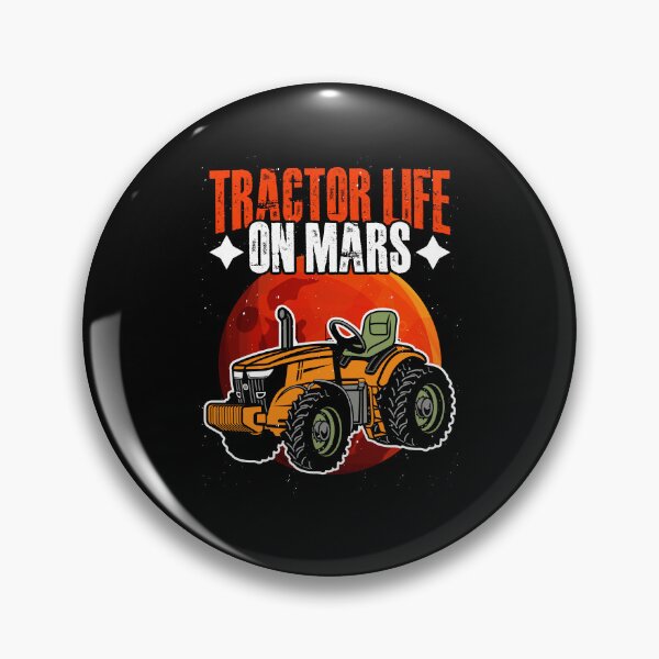 Item preview, Tractor Life Funny Mars Farming Humor For A Space Humor Fan designed and sold by Nessshirts.