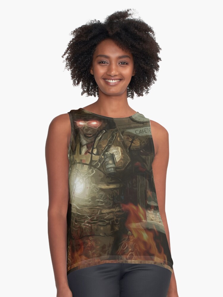 Mob Of The Dead Brutus Sleeveless Top By Voidybow Redbubble