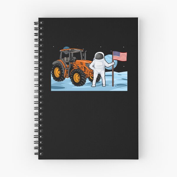 Item preview, Funny Astronaut Tractor Operator On Moon For Patriot Farmers designed and sold by Nessshirts.