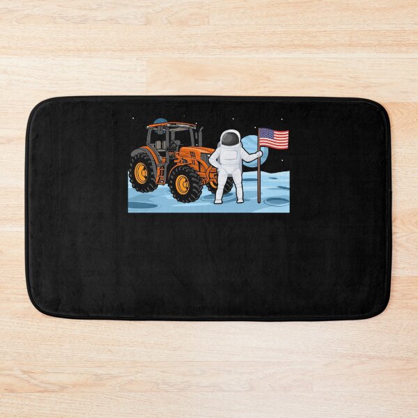 Item preview, Funny Astronaut Tractor Operator On Moon For Patriot Farmers designed and sold by Nessshirts.