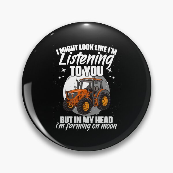 Item preview, I Might Look Like I'm Listening To You Funny Moon Farming designed and sold by Nessshirts.