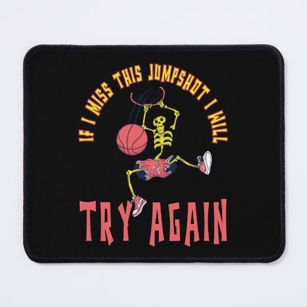 Item preview, If I Miss This Jumpshot I Will Try Again Vintage Retro Funny Halloween Skeleton Basketball designed and sold by Countrysmart.
