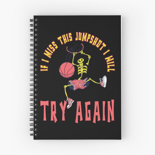 Item preview, If I Miss This Jumpshot I Will Try Again Vintage Retro Funny Halloween Skeleton Basketball designed and sold by Countrysmart.