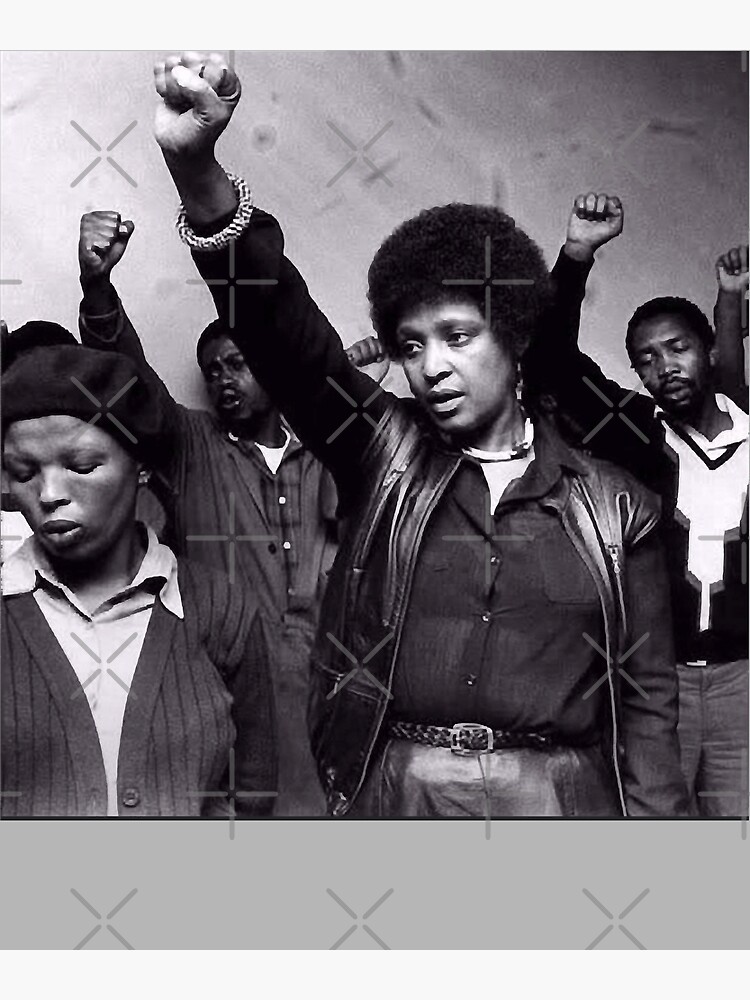 Disover First Female Member Decision Painful Experience Winnie Mandela Power People Vintage Premium Matte Vertical Poster