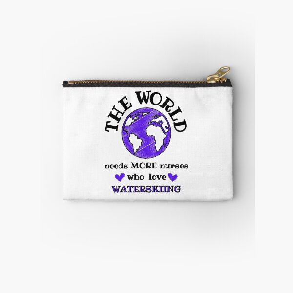 Item preview, The world needs more nurses who love waterskiing designed and sold by TheGreenGoat.