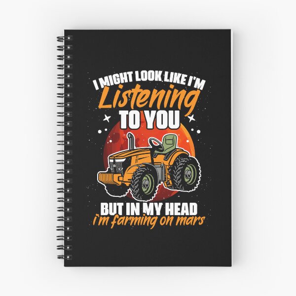 Item preview, I Might Look Like I'm Listening To You Funny Mars Farming designed and sold by Nessshirts.