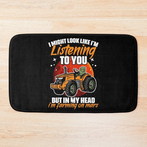 Item preview, I Might Look Like I'm Listening To You Funny Mars Farming designed and sold by Nessshirts.