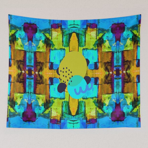 Item preview,  Art Colorful Explotion, 3, Abstraction, bold colorful abstract playful design inspired by nature designed and sold by Adri Barnard.