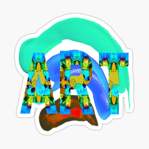 Item preview,  Art Colorful Explotion, 3, Abstraction, bold colorful abstract playful design inspired by nature designed and sold by Adri Barnard.