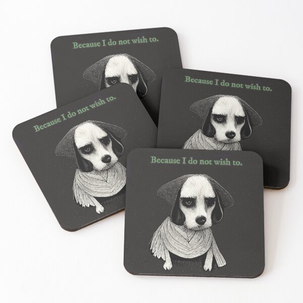 Item preview, Because I Do Not Wish to designed and sold by SimonWoodbine.