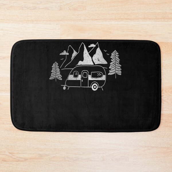 Item preview, Retro Vintage Camping Trailer & Mountains National Park Gift designed and sold by Countrysmart.