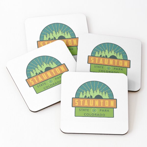 Item preview, Staunton State Park Colorado Trees Logo designed and sold by VanyaKar.