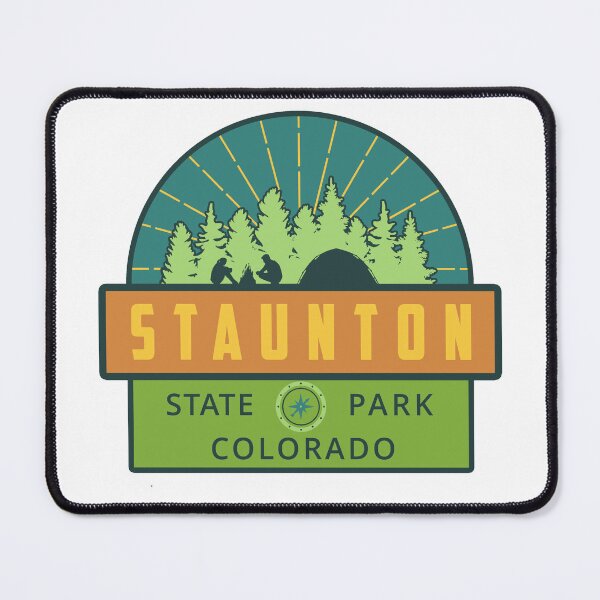 Item preview, Staunton State Park Colorado Trees Logo designed and sold by VanyaKar.