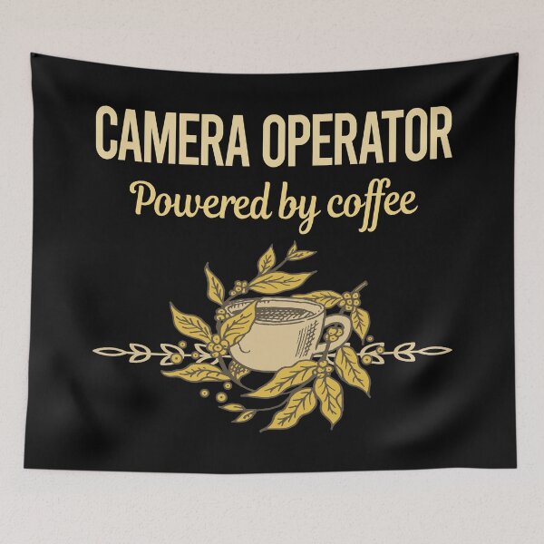 Item preview, Powered By Coffee Camera Operator designed and sold by toniabrendaom.