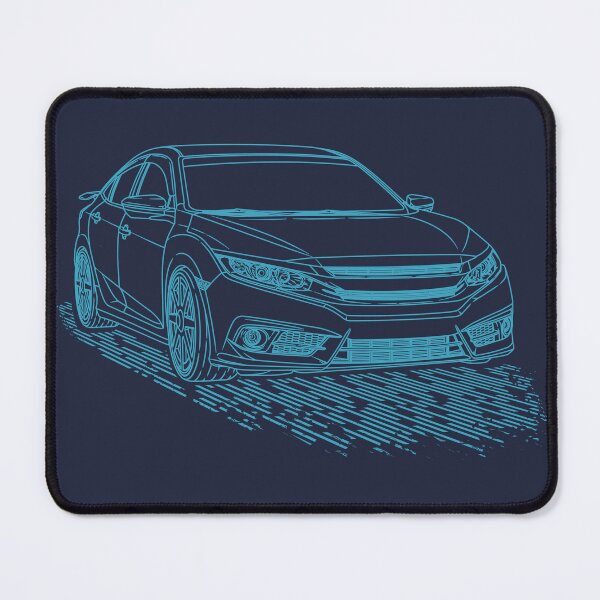 Item preview, JDM Civic Lineart Blueprint designed and sold by JDM Guyvit.