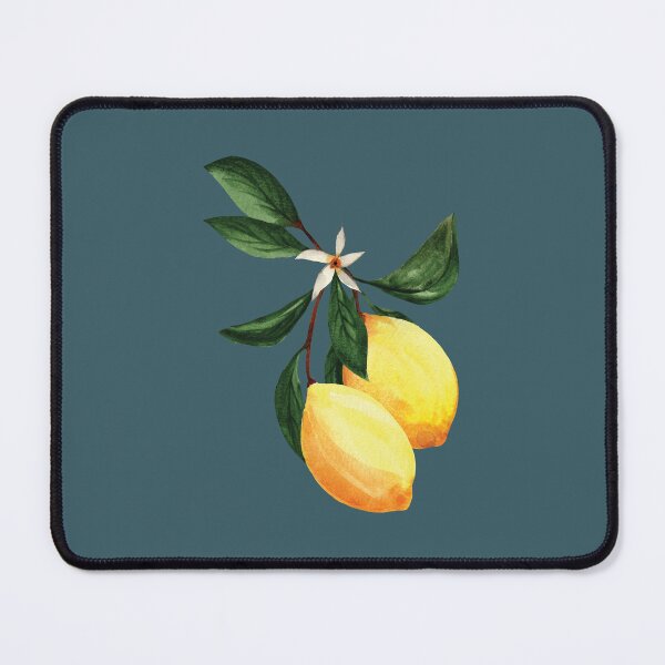 Item preview, Citrus lemon watercolor drawing designed and sold by pinkyfish1010.