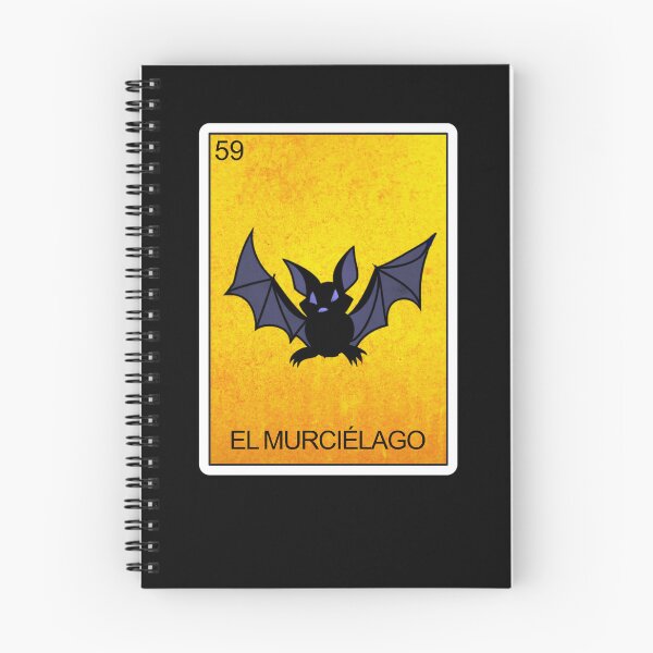 Item preview, El Murcielago Bat Card Mexican Lottery Card El Murcielago Gear designed and sold by DynamicDesign.
