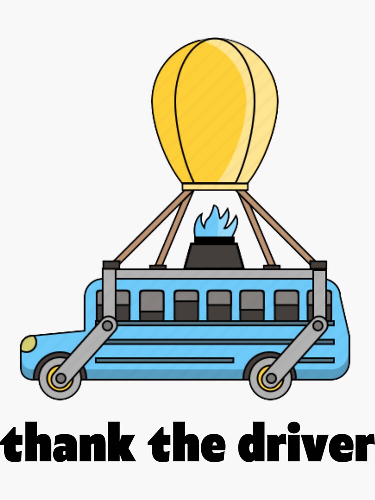 Thumbnail 3 of 3, Sticker, Thank The Driver designed and sold by boscioguidena.