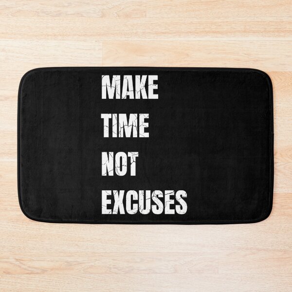Item preview, Make Time Not Excuses  designed and sold by KingsManKind.