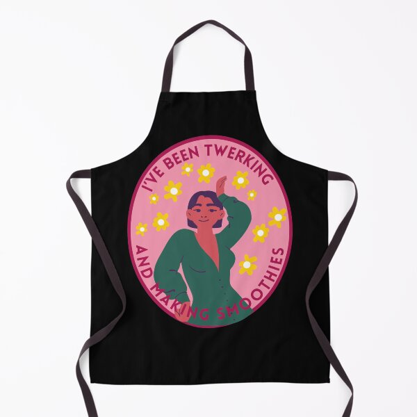 Item preview, Twerking + Making Smoothies Sticker Badge designed and sold by baldbird.
