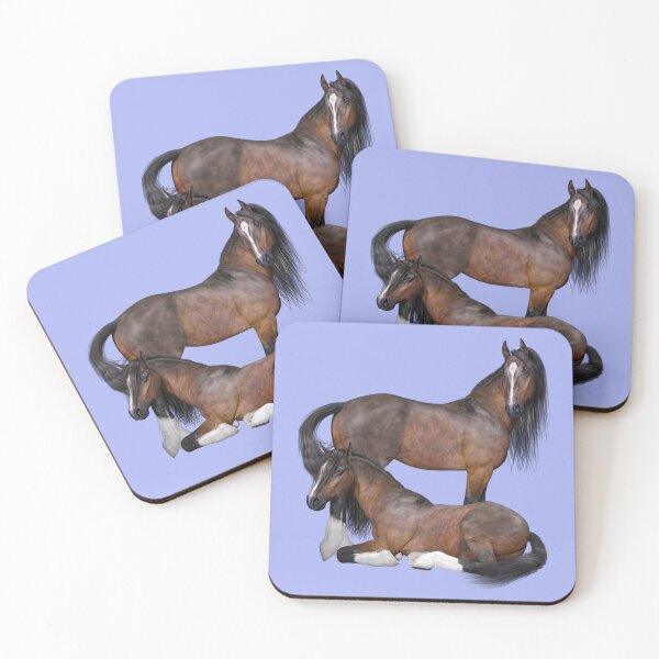 Item preview, Two Beautiful Horses designed and sold by LoneAngel.