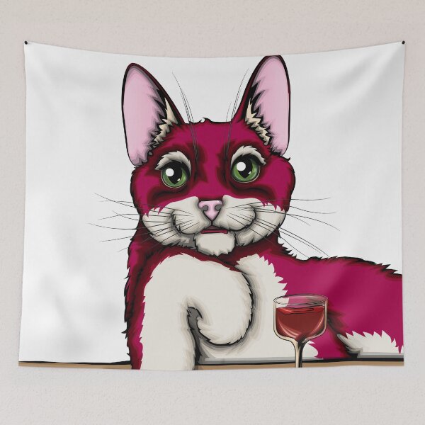 Item preview, A glass of red wine designed and sold by h4nz4rt.
