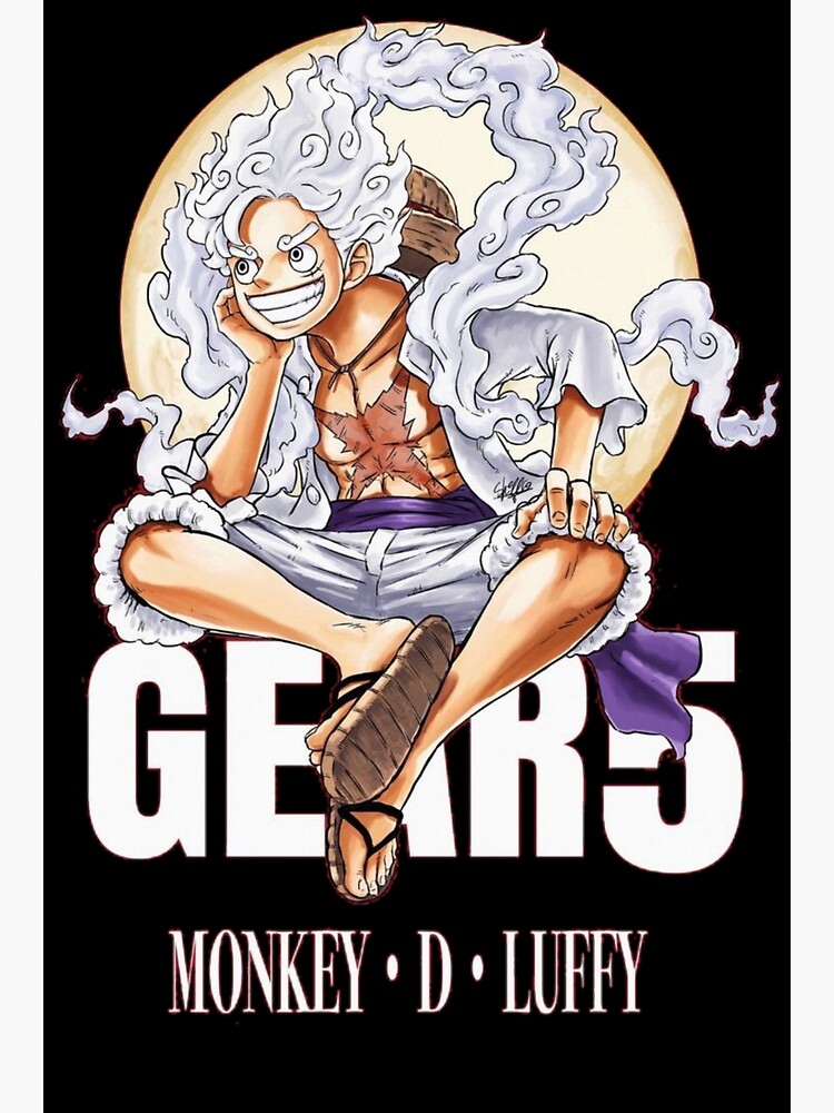 One piece luffy gear 5 Sticker by Soulzodiac