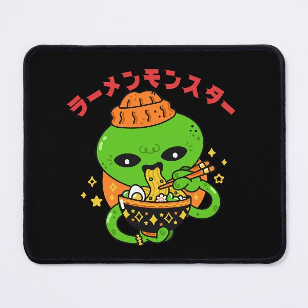 Item preview, Japanese Ramen Monster Alien - Funny designed and sold by Pixelish.