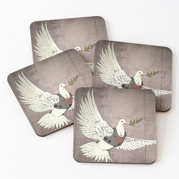 Item preview, Armored Dove of Peace Banksy designed and sold by WE-ARE-BANKSY.