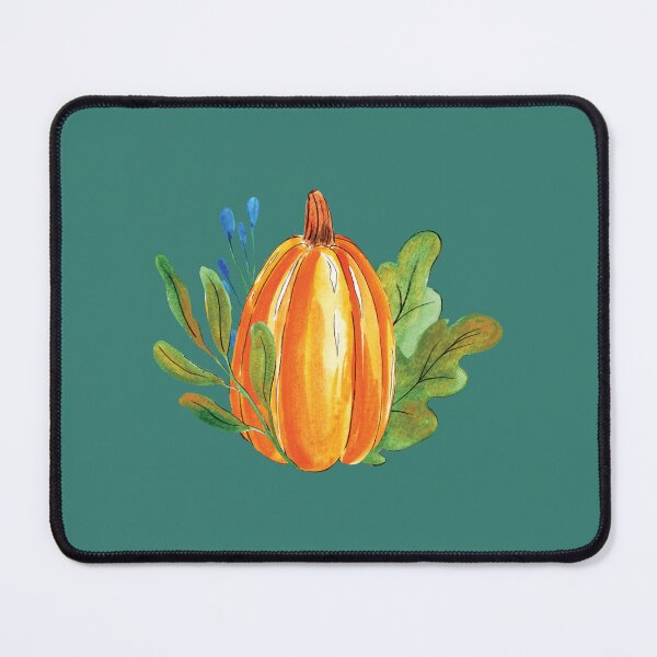 Item preview, Watercolor pumpkin drawing designed and sold by pinkyfish1010.