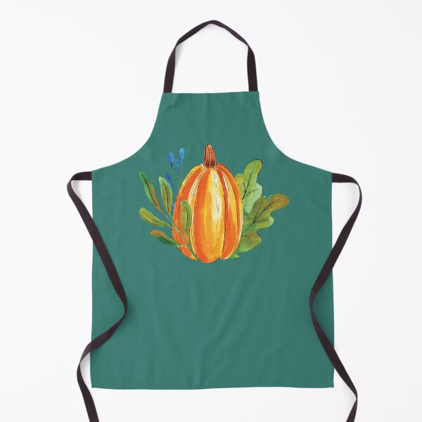 Item preview, Watercolor pumpkin drawing designed and sold by pinkyfish1010.